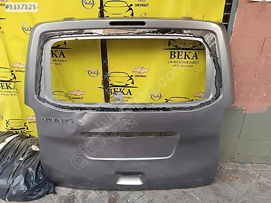 OPEL VİVARO BAGAJ KAPAĞI ÇIKMA ORJİNAL YEDEK PARÇA