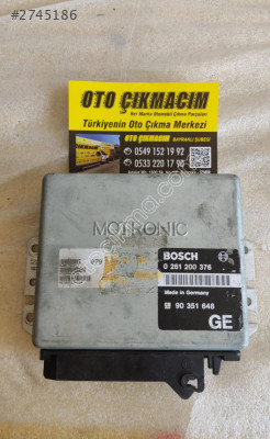 OPEL VECTRA A 2.0 MOTOR BEYNİ  90351648 0261200376