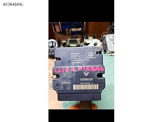 RENAULT CLİO 4 AİRBAG BEYNİ 985 101 379R