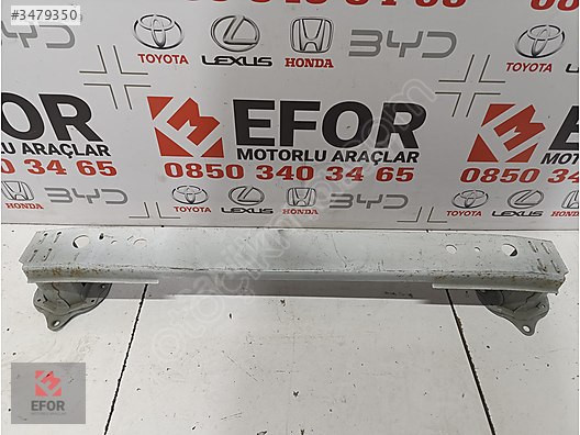 TOYOTA YARİS ARKA TAMPON DEMİRİ ÇIKMA ORİJİNAL PARÇA 2012