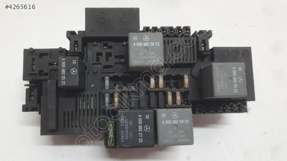 mercedes c180 w205 sigorta kutusu (son fiyat)