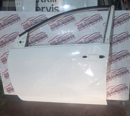 2013/2018 TOYOTA AURİS BEYAZ SOL ÖN KAPI ORJINAL