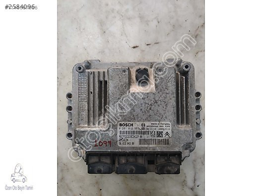 Peugeot 307 C4 Motor Beyni 9661204380 - 0281012985 - EDC16C3