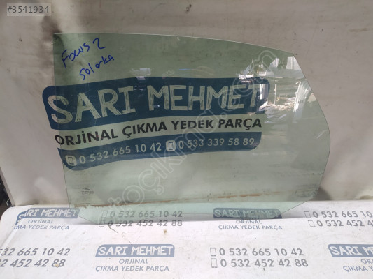 ÇIKMA FORD FOCUS 2 SOL ARKA KAPI CAMI