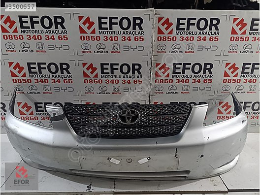 TOYOTA COROLLA HB ÖN TAMPON ÇIKMA ORİJİNAL PARÇA 2002-2004