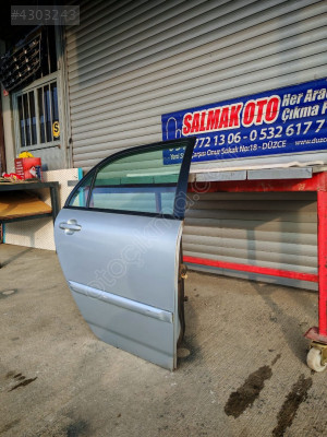 TOYOTA COROLLA 2002-2007 GRI DOLU SAG ARKA KAPI-DÜZCE ÇIKMA