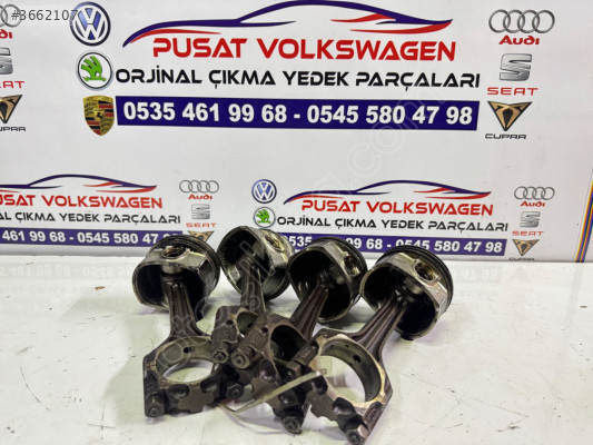 PASSAT 1.8BENZİNLİ ÇIKMA PİSTON KOLU TAKIM BİYEL KOL 027B