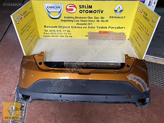 Dacia Sandero Orjinal Çıkma Arka Tampon ve Ek Parçalar
