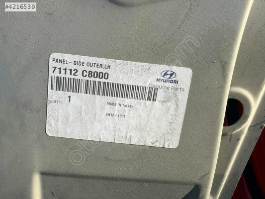 Hyundai i20 sol marşbiyel sacı ve üstü