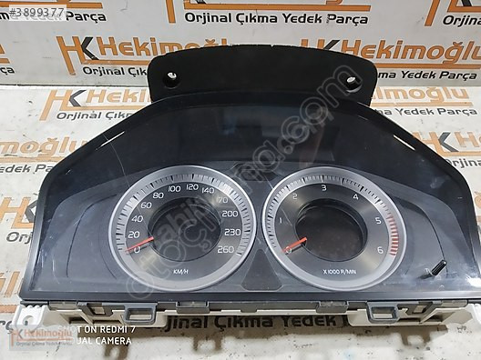 VOLVO S60 KİLOMETRE SAATİ KADRAN ÇIKMA ÖRJİNAL