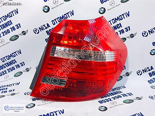 BMW 1 SERİSİ E87 KASA SAĞ STOP LCİ LEDLİ ORJ ÇIKMA 632