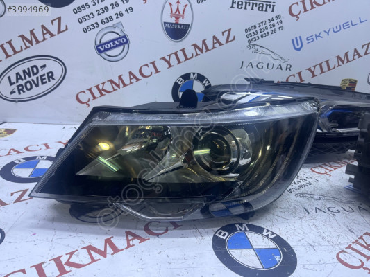 Skoda süper b sol led far orijinal çıkma parça