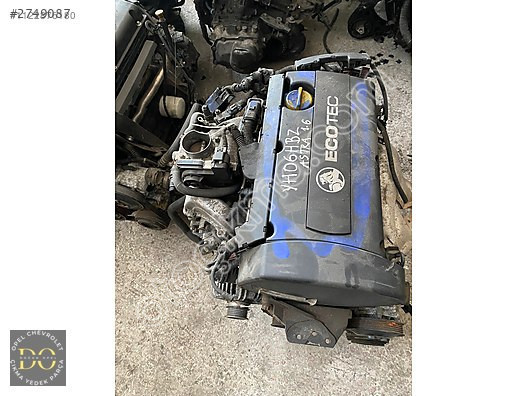 OPEL ASTRA G 1,6 BENZİNLİ KOMPLE ÇIKMA MOTOR Z16XEP