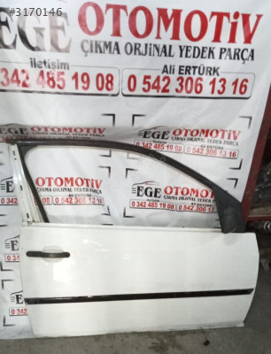 2002/2008 FORD FİESTA VAN BEYAZ SAĞ SOL ÖN KAPI BOYASIZ DOLU