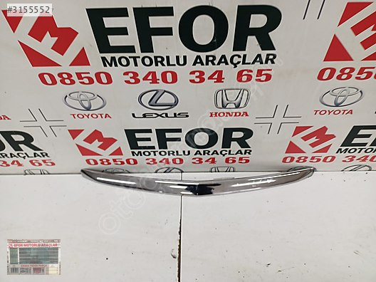 HONDA CİTY ORJİNAL ÇIKMA KAPUT ÜST NİKELAJ 05-08