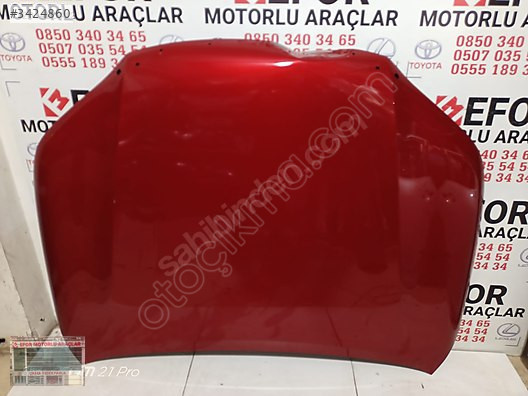 TOYOTA HİLUX MOTOR KAPUTU ÇIKMA ORJİNAL YEDEK PARÇA 16-24
