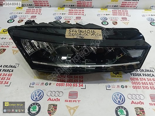 SKODA OCTAVİA 2020-2024 SAĞ LED FAR OEM 5E4941016