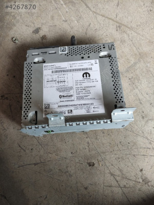 00522285340 Fiat egea Radio Radyötörü