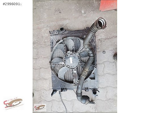 RENAULT MEGANE 4 DİZEL RADYATÖR SETİ ORİJİNAL ÇIKMA