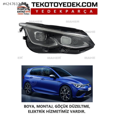 GOLF 8 ÖN FAR SAĞ SOL 2021 2022 2023 KAMPANYA