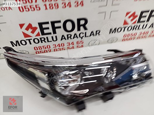 TOYOTA COROLLA SIFIR SAĞ FAR 13-16 OEM NO: 81130-02L50
