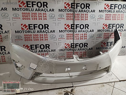 TOYOTA COROLLA ÖN TAMPON ÇIKMA ORİJİNAL PARÇA 2013-2015