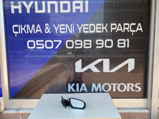 HYUNDAİ İ20 2014-2020 SAG AYNA SİNYALSİZ  SIFIR YAN SANAYİ