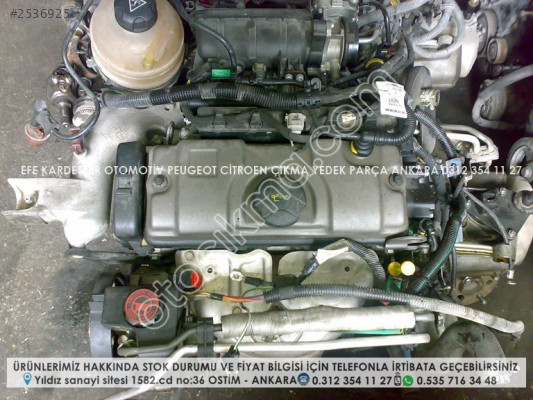 peugeot 206 1.4 benzinli çıkma motor