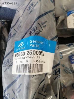 93580 25000YN HYUNDAI ACCENT SAĞ ÖN CAM SVİCİ