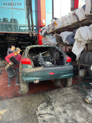 PEUGEOT 206 ARKA TAMPON HATASIZ ORJİNAL
