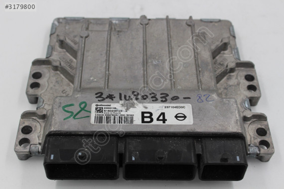 NISSAN QASHQAI 1.2 MOTOR ECU 237104EDOC EMS3155