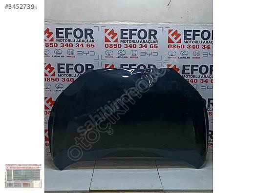 TOYOTA COROLLA CROSS MOTOR KAPUTU ÇIKMA ORJİNAL YEDEK PARÇA