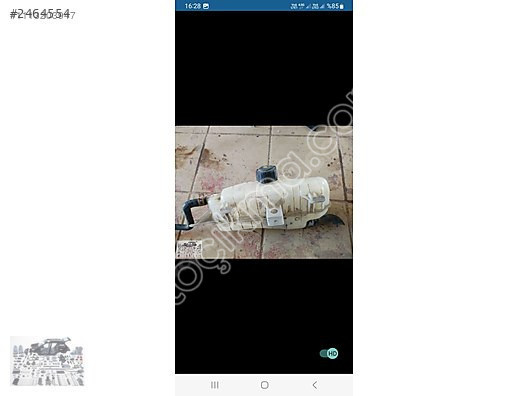 Renault clio 3 yedek su deposu