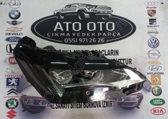 ORJİNAL ÇIKMA PEUGEOT 3008 5008 SAĞ FAR