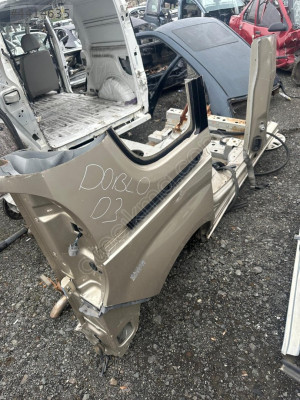 FİAT DOBLO D3 SAĞ ARKA ÇAMURLUK ORJİNAL ÇIKMA