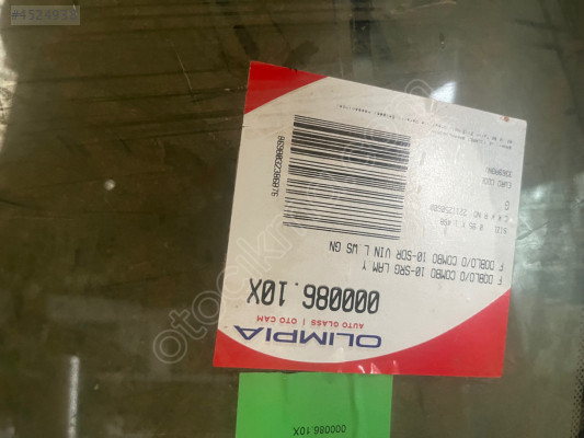 FİAT DOBLO SIFIR ÖN CAM