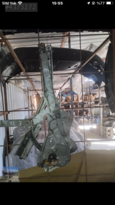 BMW e36 sol ön cam kirkosu