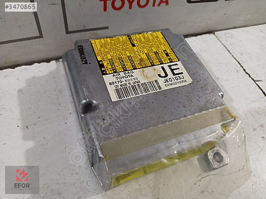 TOYOTA LAND CRUİSER AİRBAG BEYNİ ORJİNAL ÇIKMA YEDEK PARÇA