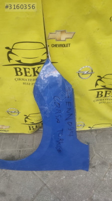 OPEL CORSA F SOL MAVİ ÇAMURLUK ÇIKMA ORJİNAL YEDEK PARÇA