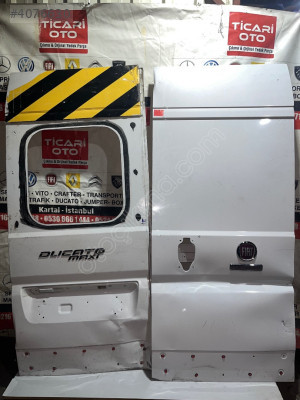 Fiat Ducato Çıkma Orjinal Sol Arka Bagaj Kapağı