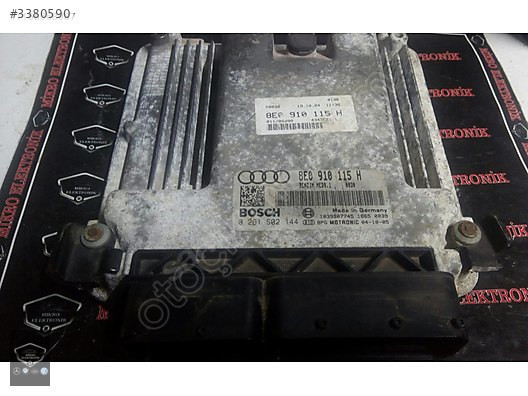 AUDI A4 2.0 TFSI BGB MOTOR BEYNİ 8E0910115H 0261S02144