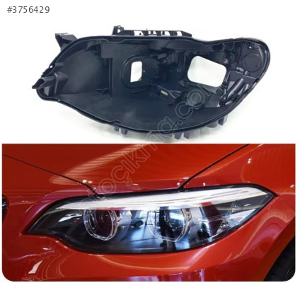 BMW 2 SERİSİ F22 LCİ SOL FAR KASASI SIFIR 2016-2019 UYUMLU