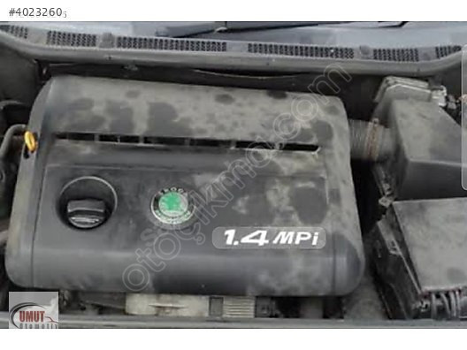 SKODA FABİA 1.4 MPİ 100 BG KOMPLE MOTOR