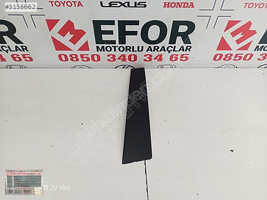 TOYOTA COROLLA SOL ÖN KAPI DİREK BAKALİTİ ÇIKMA ORİJİNAL 2020
