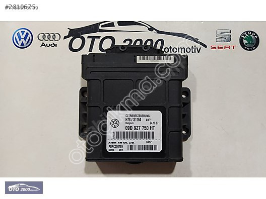 09D927750HT-PDAC000789 AUDİ Q7 ŞANZIMAN BEYNİ