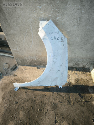 Renault Clio 5 sol ön çamurluk orijinal çıkma