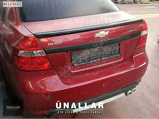 CHEVROLET AVEO ARKA TAMPON ve TÜM AKSAMLARI| ÜNALLAR OTO ÇIKMA |