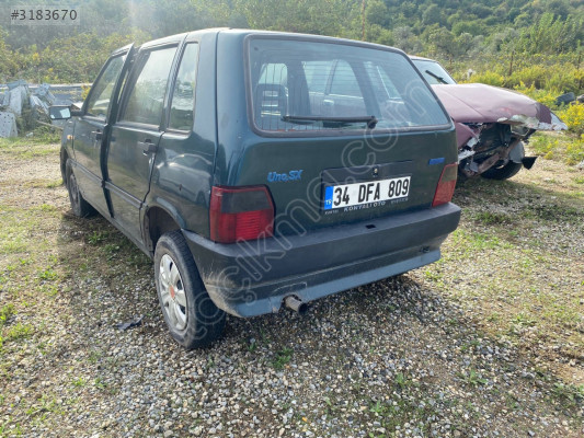 Fiat Uno Arka Tampon Çıkma Parça - Mert Oto