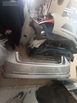 Skoda Octavia arka tampon 2021-2024 orjinal çıkma parça