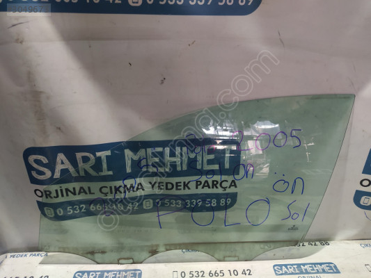 ÇIKMA VW POLO SOL ÖN KAPI CAMI 43R-001142